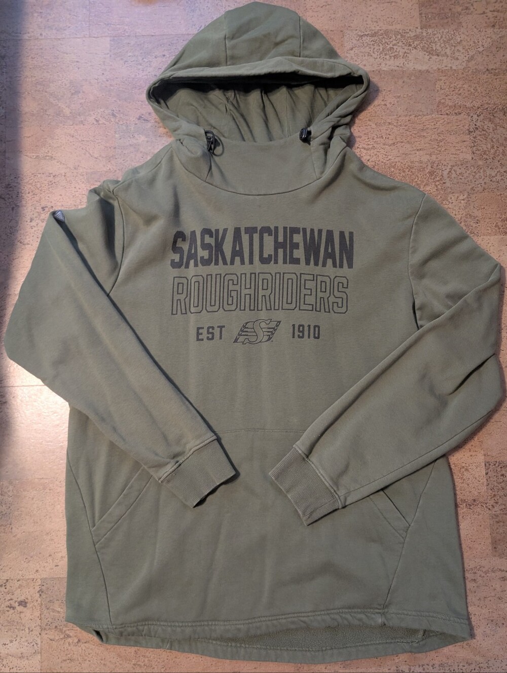 Saskatchewan Roughriders Levelwear CFL Men's XL Hooded Sweatshirt Hoodie